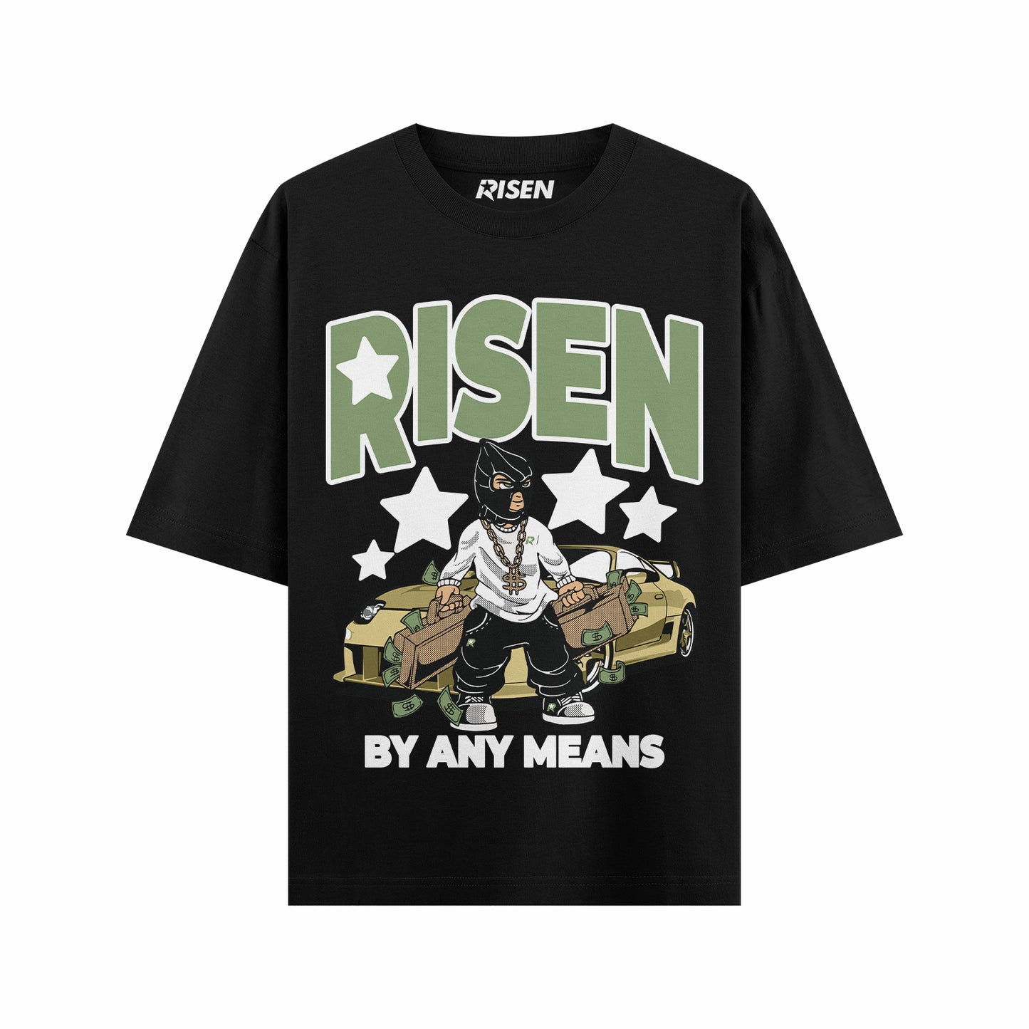 Risen By Any Means Oversized T-shirt