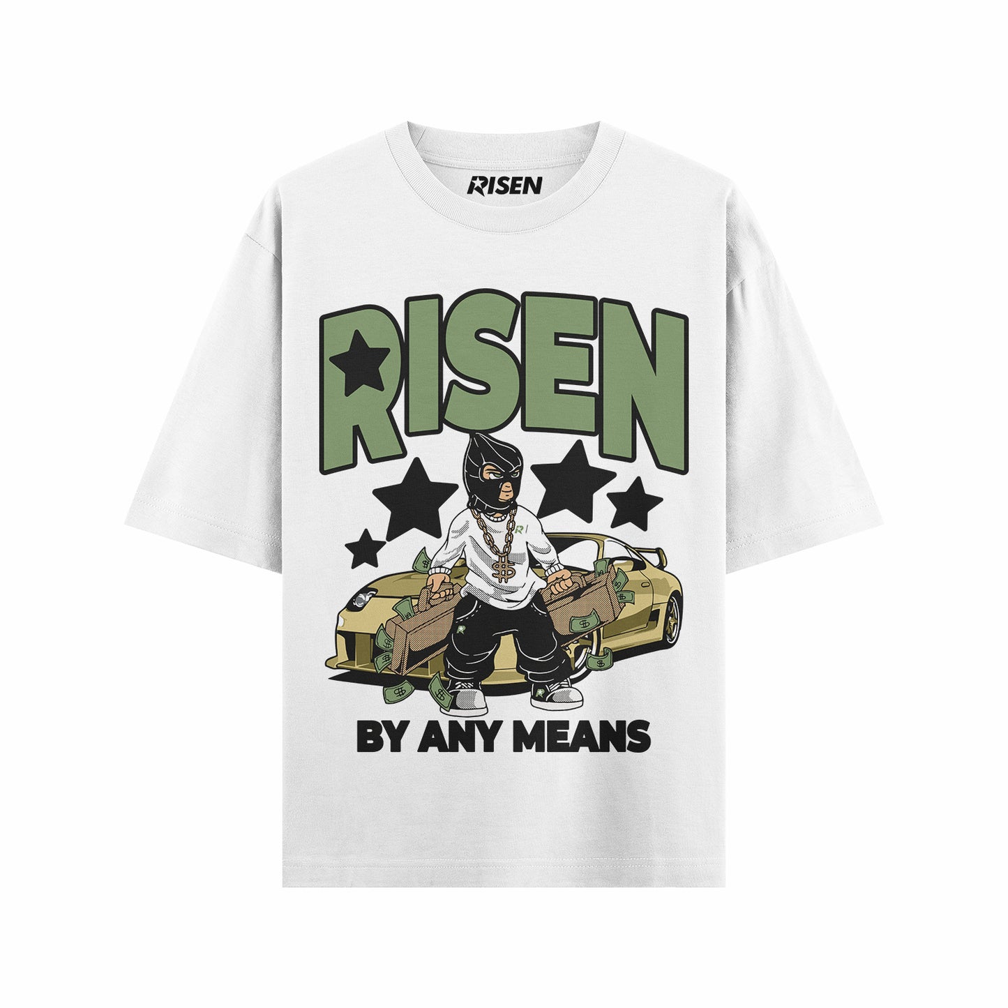 Risen By Any Means Oversized T-shirt