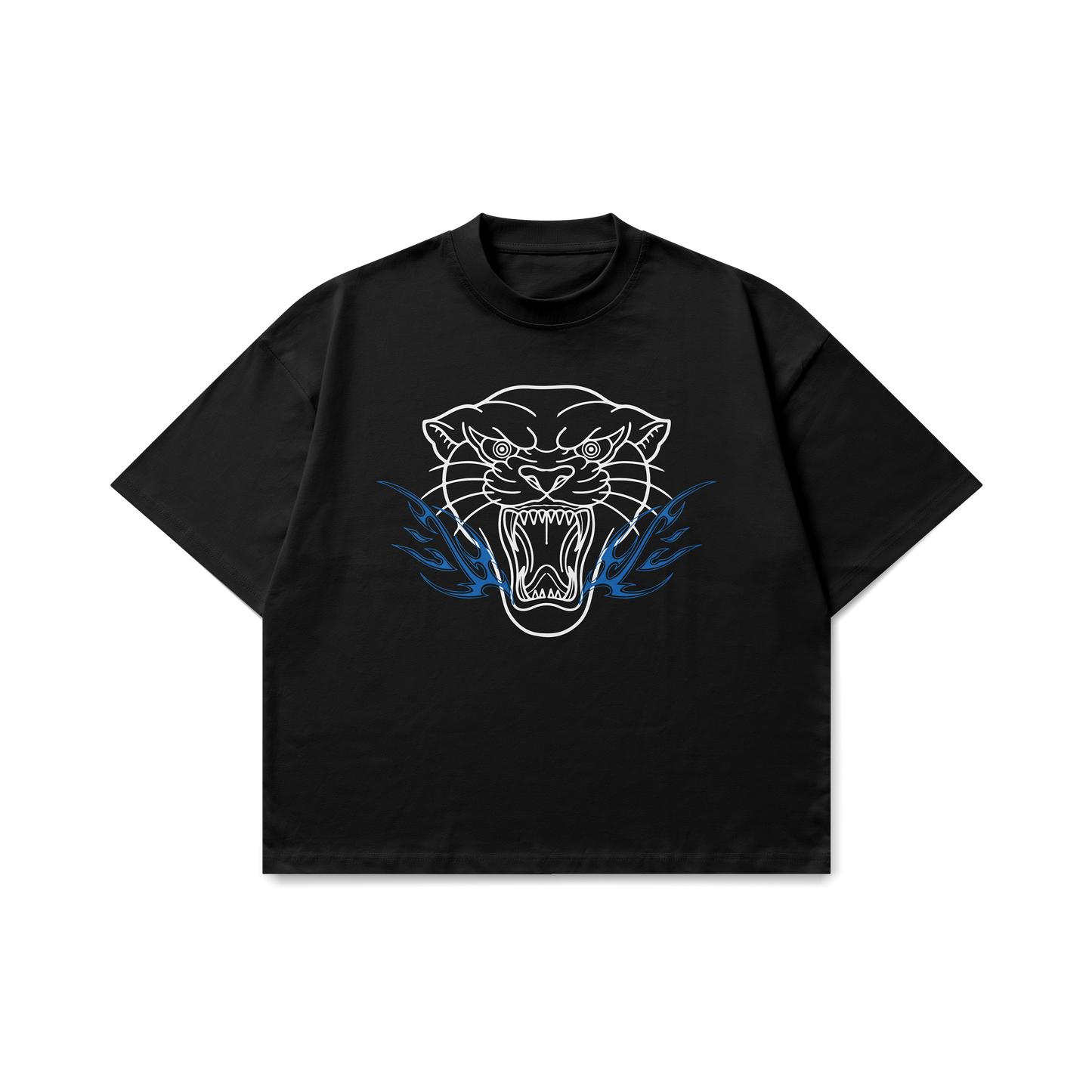 Panther Graphic Oversized T-Shirt