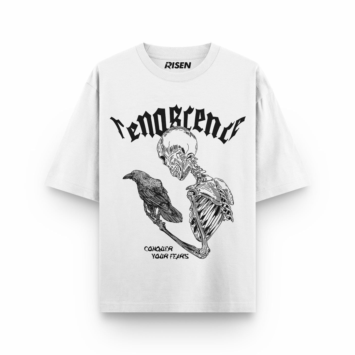 Renascence Skeleton Graphic Oversized T-shirt
