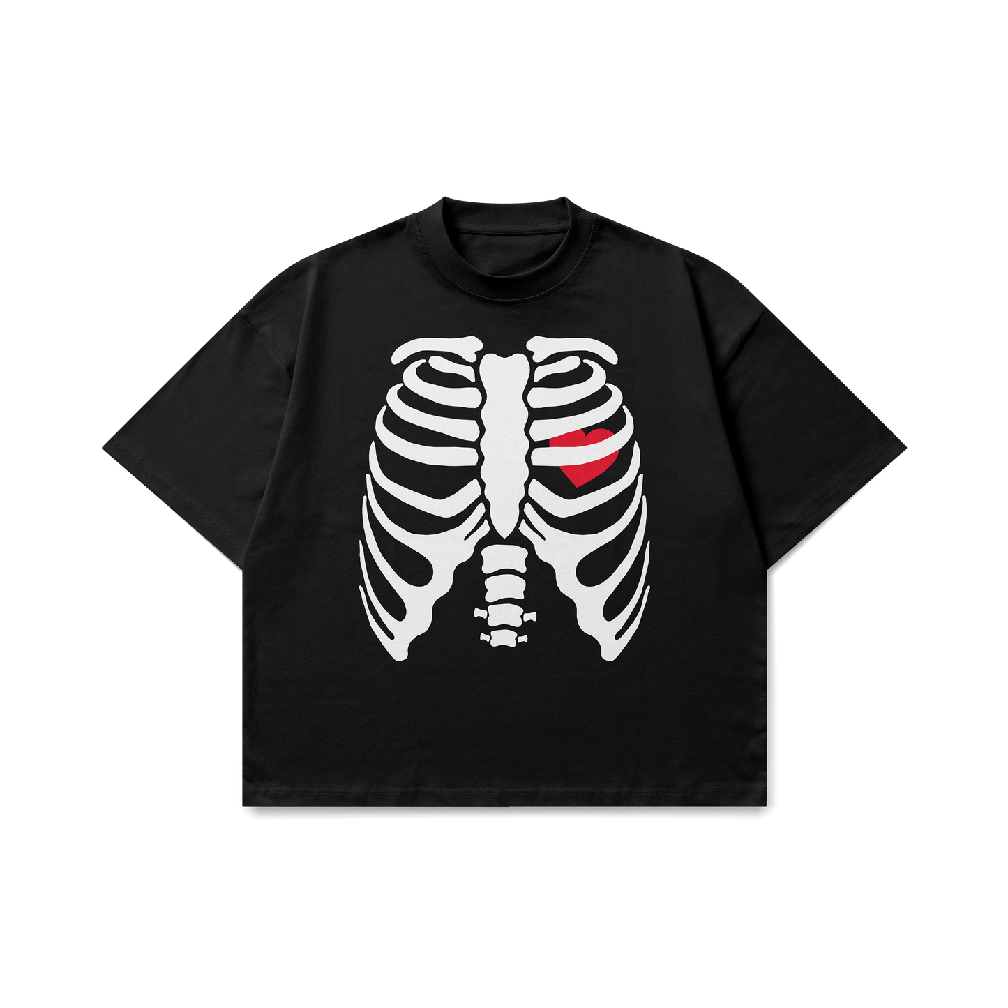 Skeleton Graphic Oversized T-Shirt