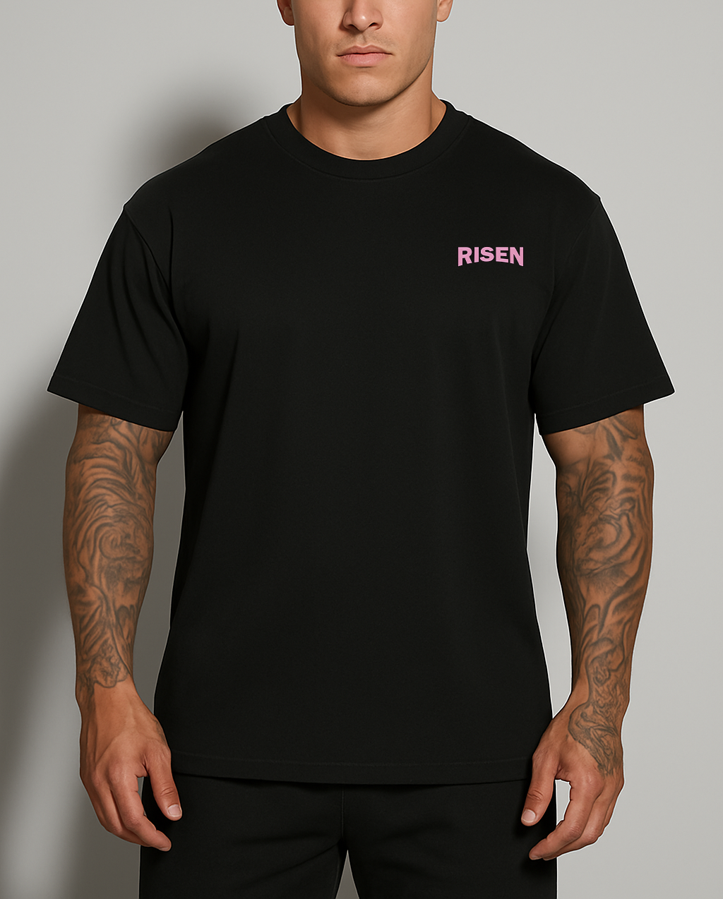 Tiger Print Oversized T-shirt