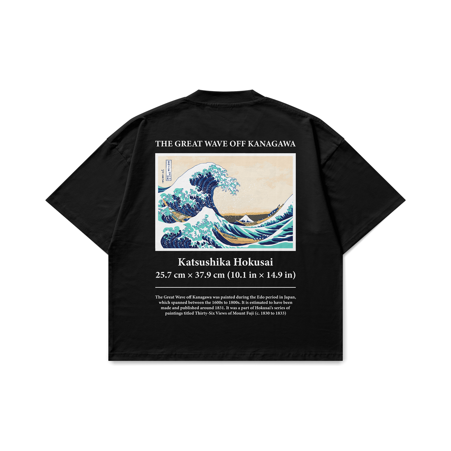 The Great Wave Off Kanagawa Oversized T-Shirt