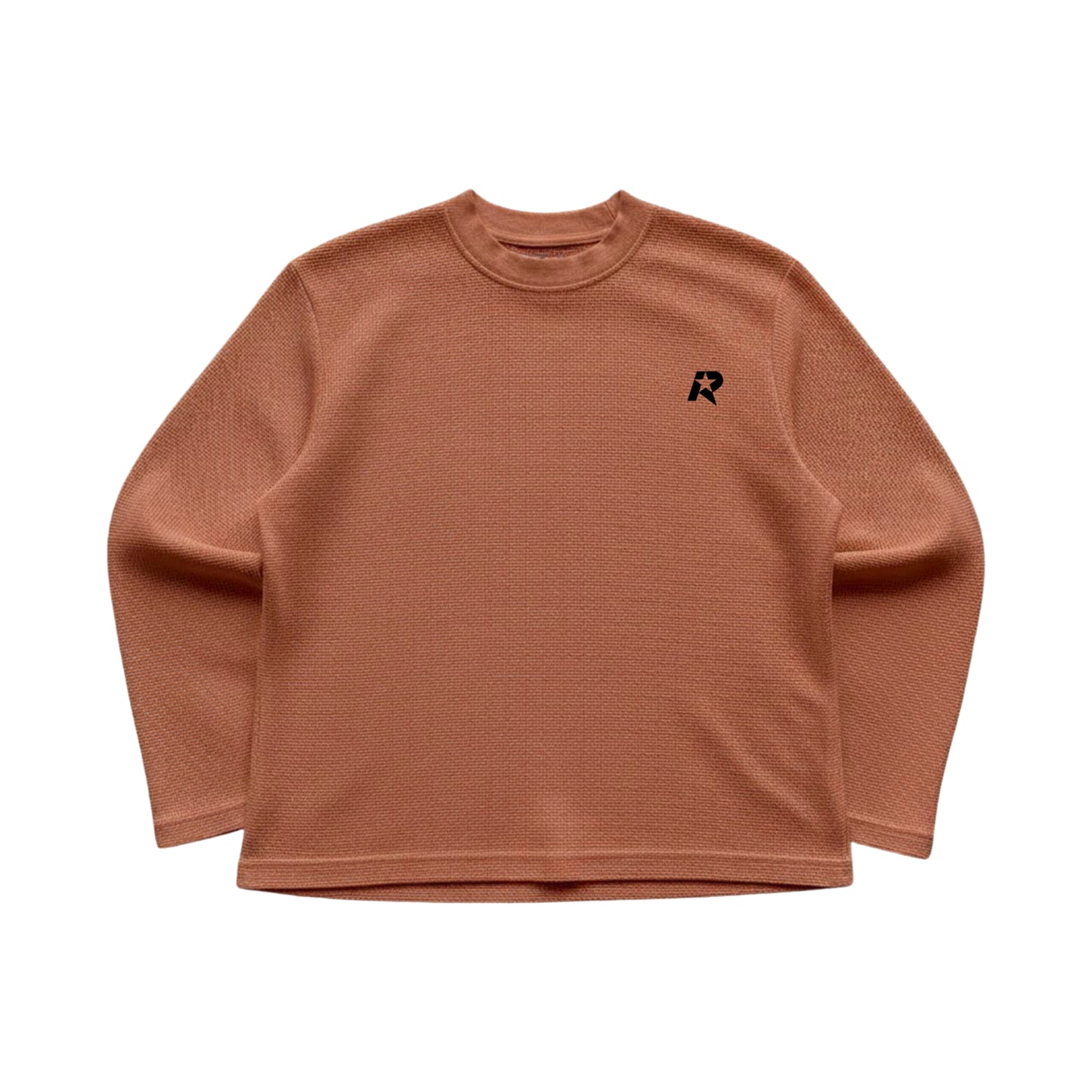 Brown Waffle T-Shirt