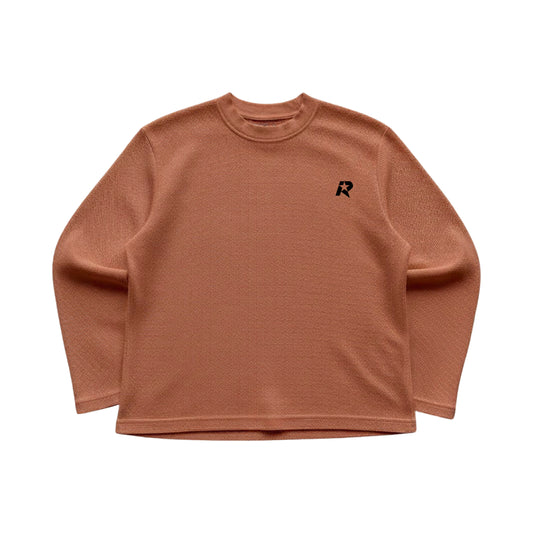 Brown Waffle T-Shirt