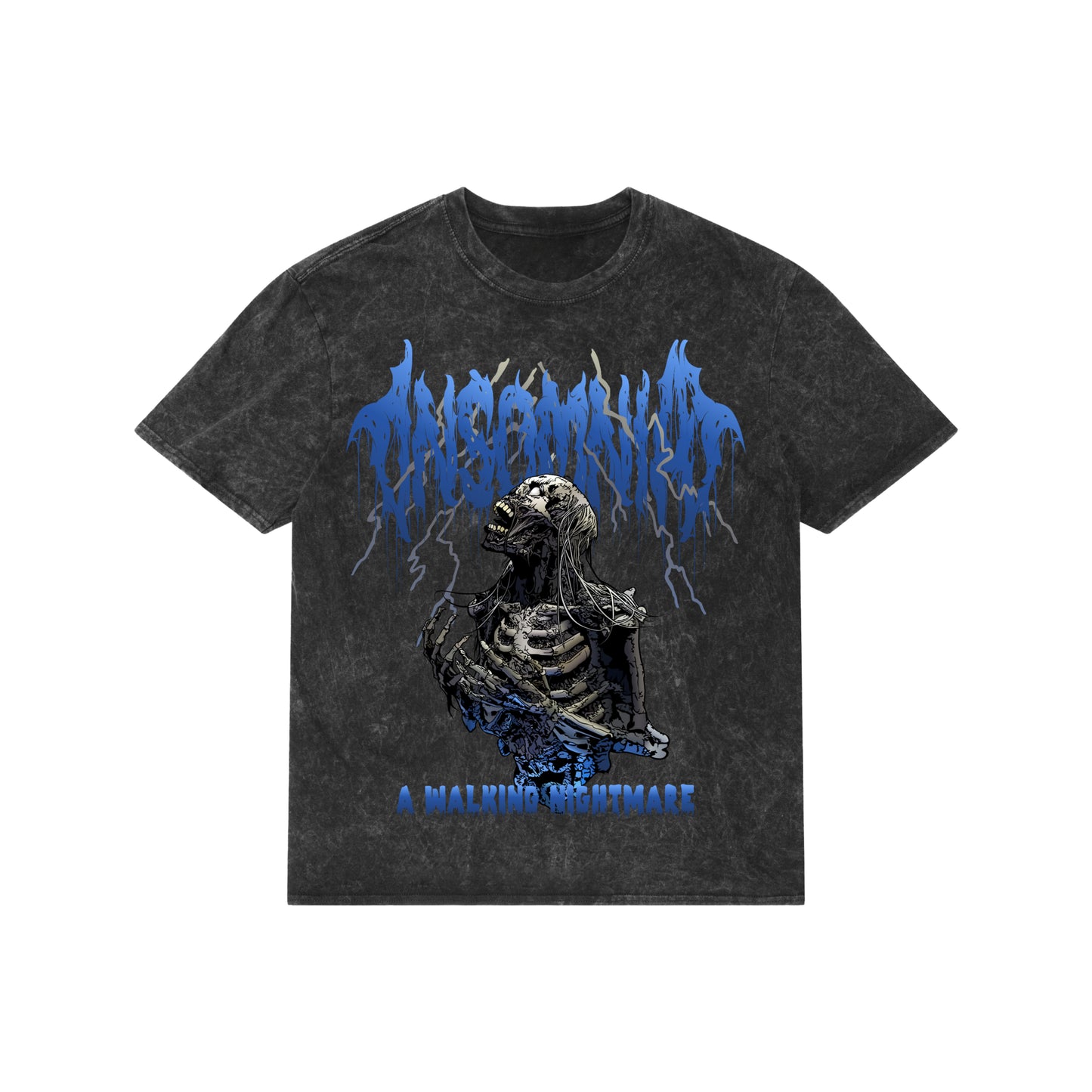 Insomnia Acid Wash Oversized T-Shirt
