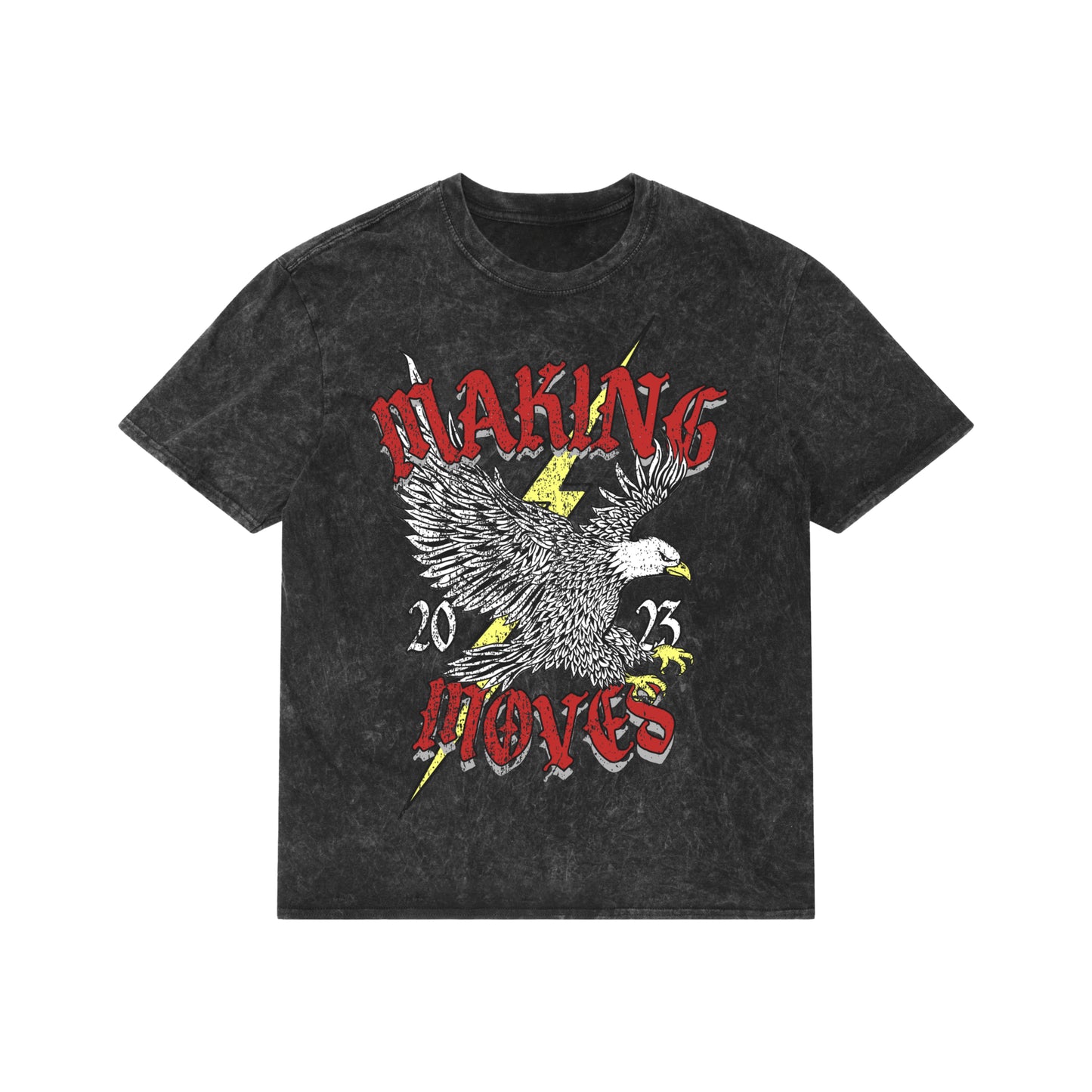 Making Moves Acid Wash Oversized T-Shirt