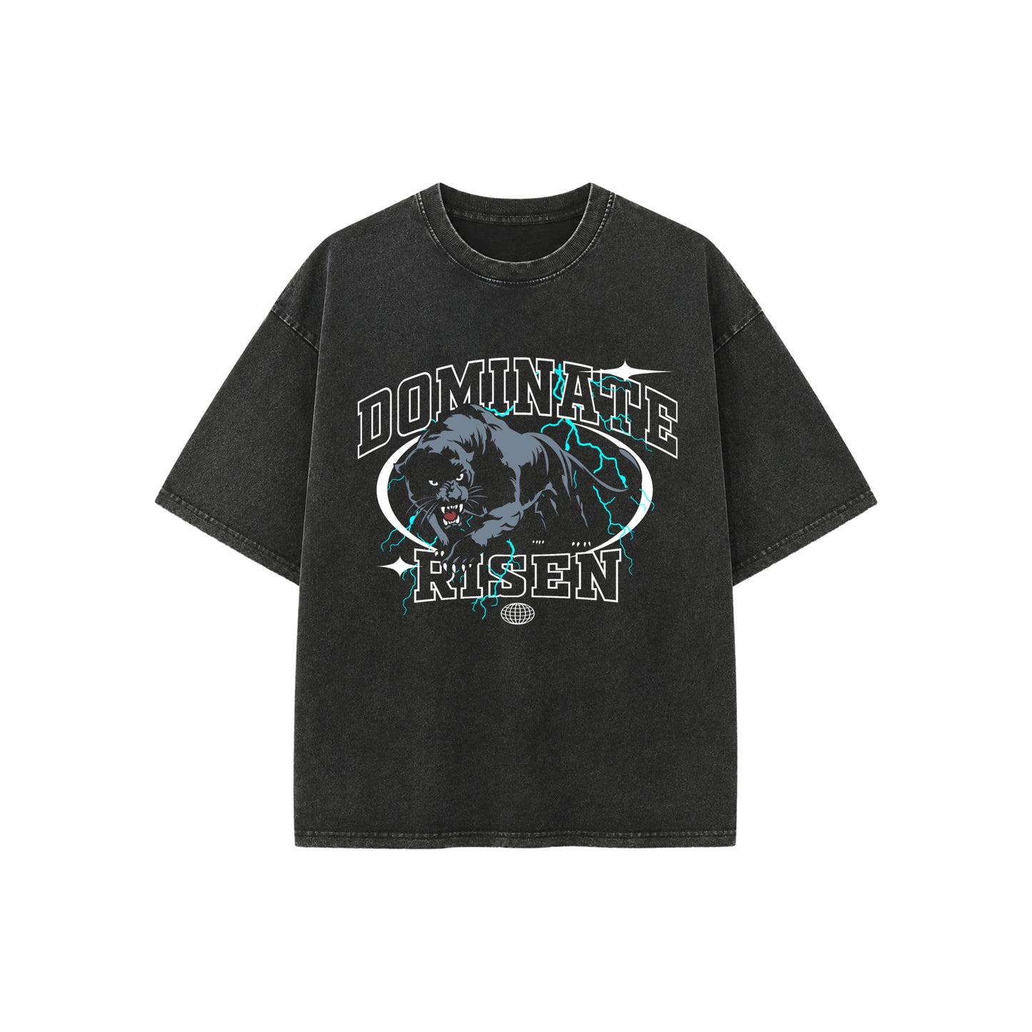 Dominate Vintage Fade Wash Oversized T-Shirt