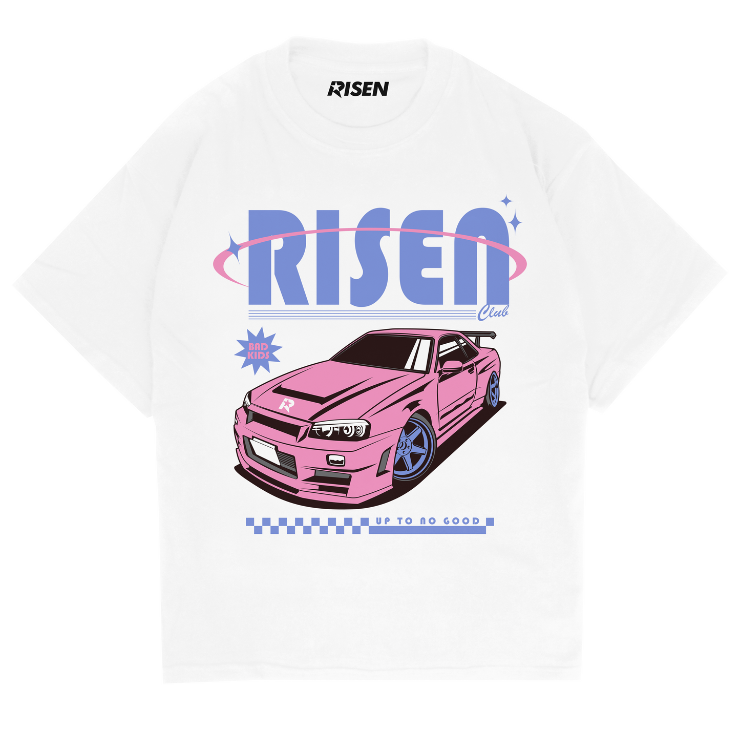 Bad Kids Car Graphic Oversized T-shirt