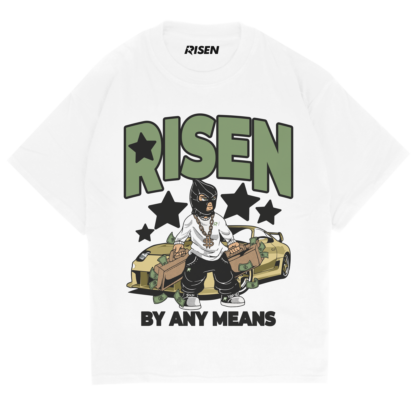 Risen By Any Means Oversized T-shirt