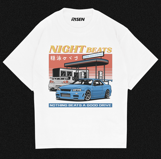 Night Beats Oversized T-shirt