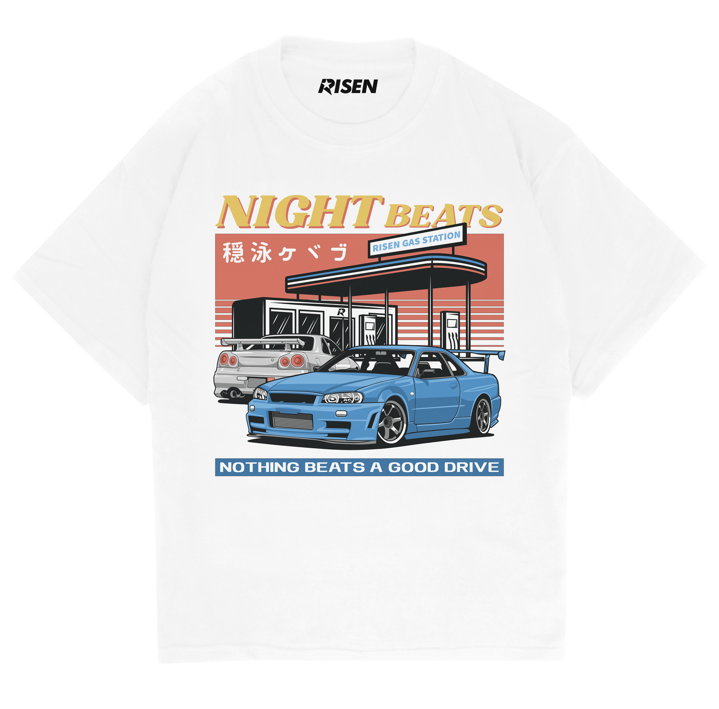 Night Beats Oversized T-shirt