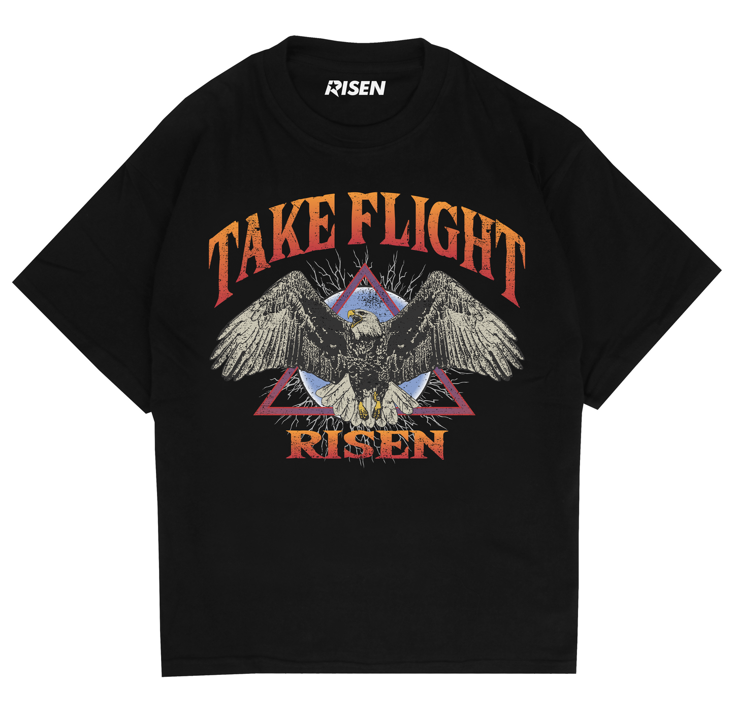 Take Flight Eagle Graphic Oversized T-shirt