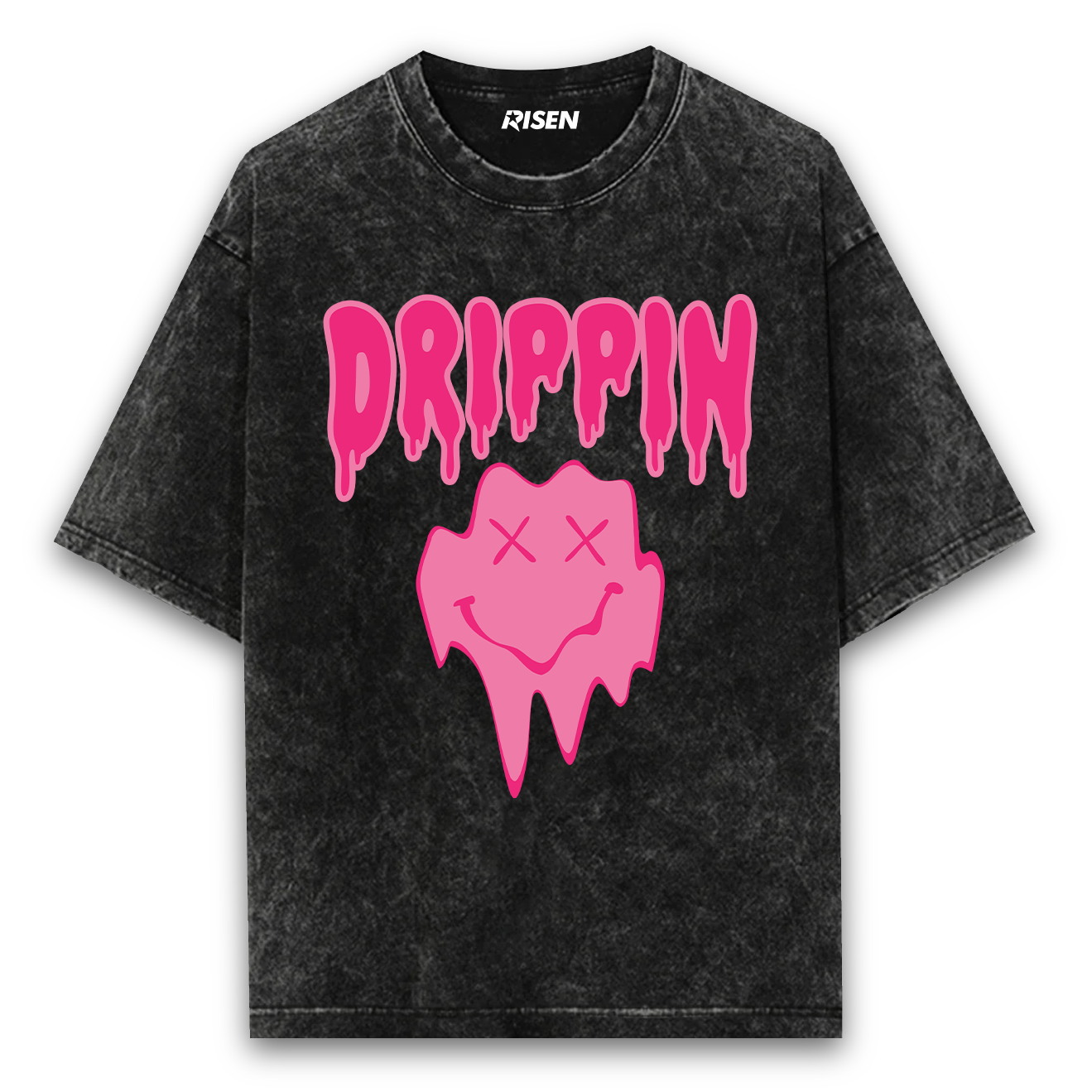 Drippin Acid Wash Oversized T-shirt