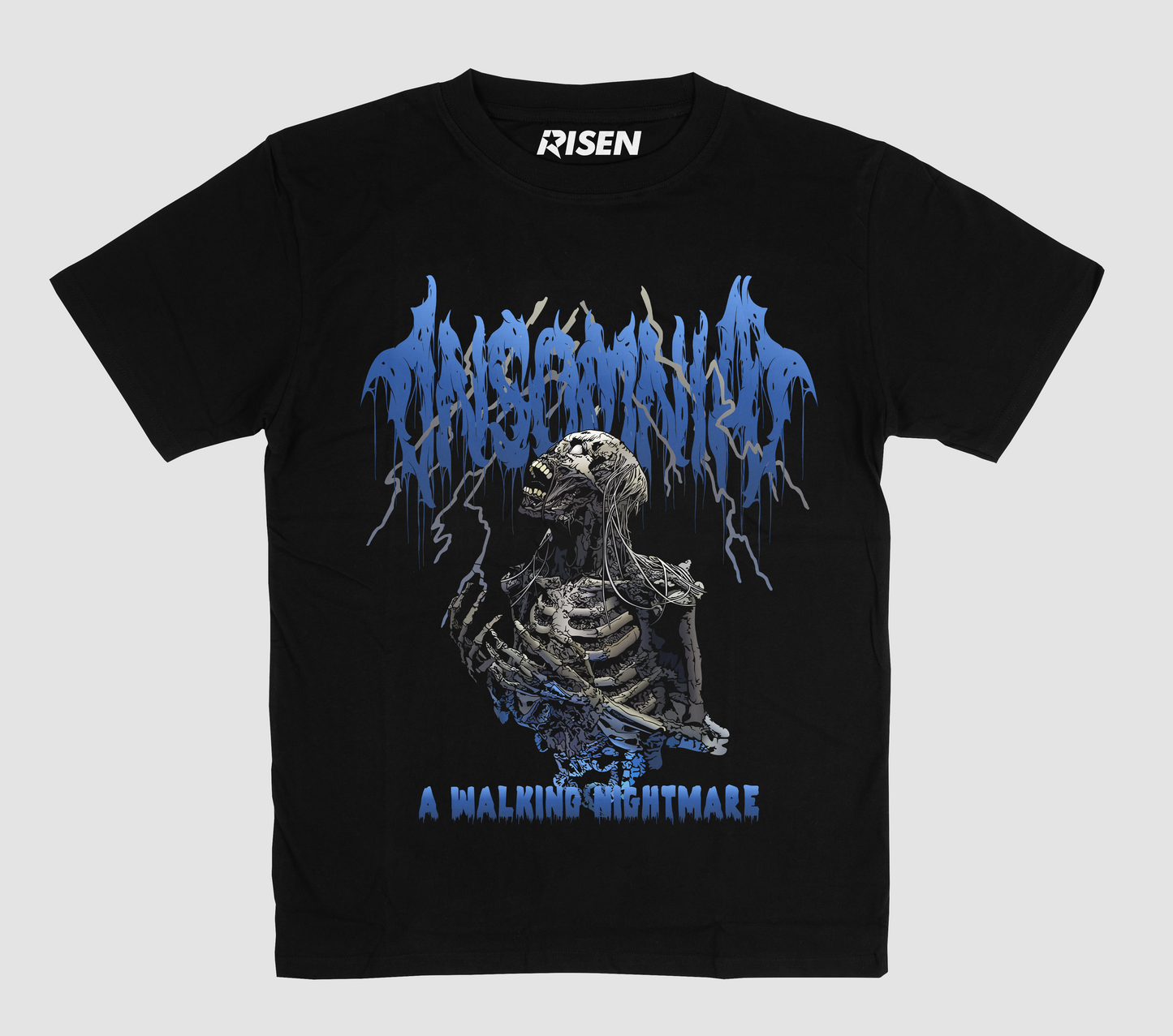 Insomnia Skeleton Graphic Regular Fit T-shirt