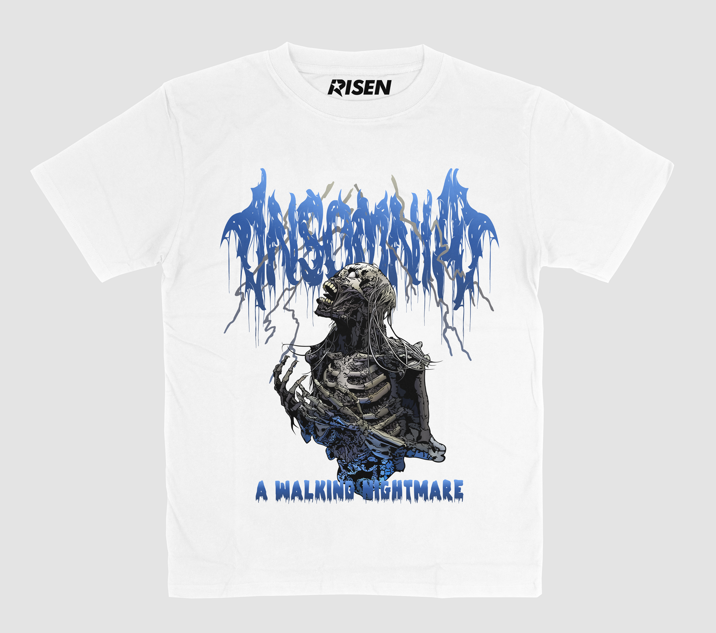 Insomnia Skeleton Graphic Regular Fit T-shirt