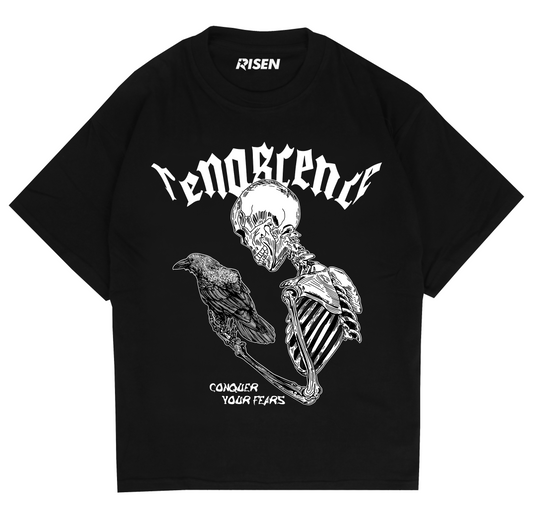 Renascence Skeleton Graphic Oversized T-shirt