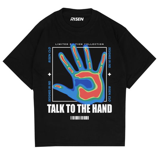 Talk To The Hand Oversized T-shirt