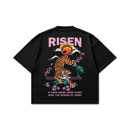 Tiger Graphic Oversized T-Shirt