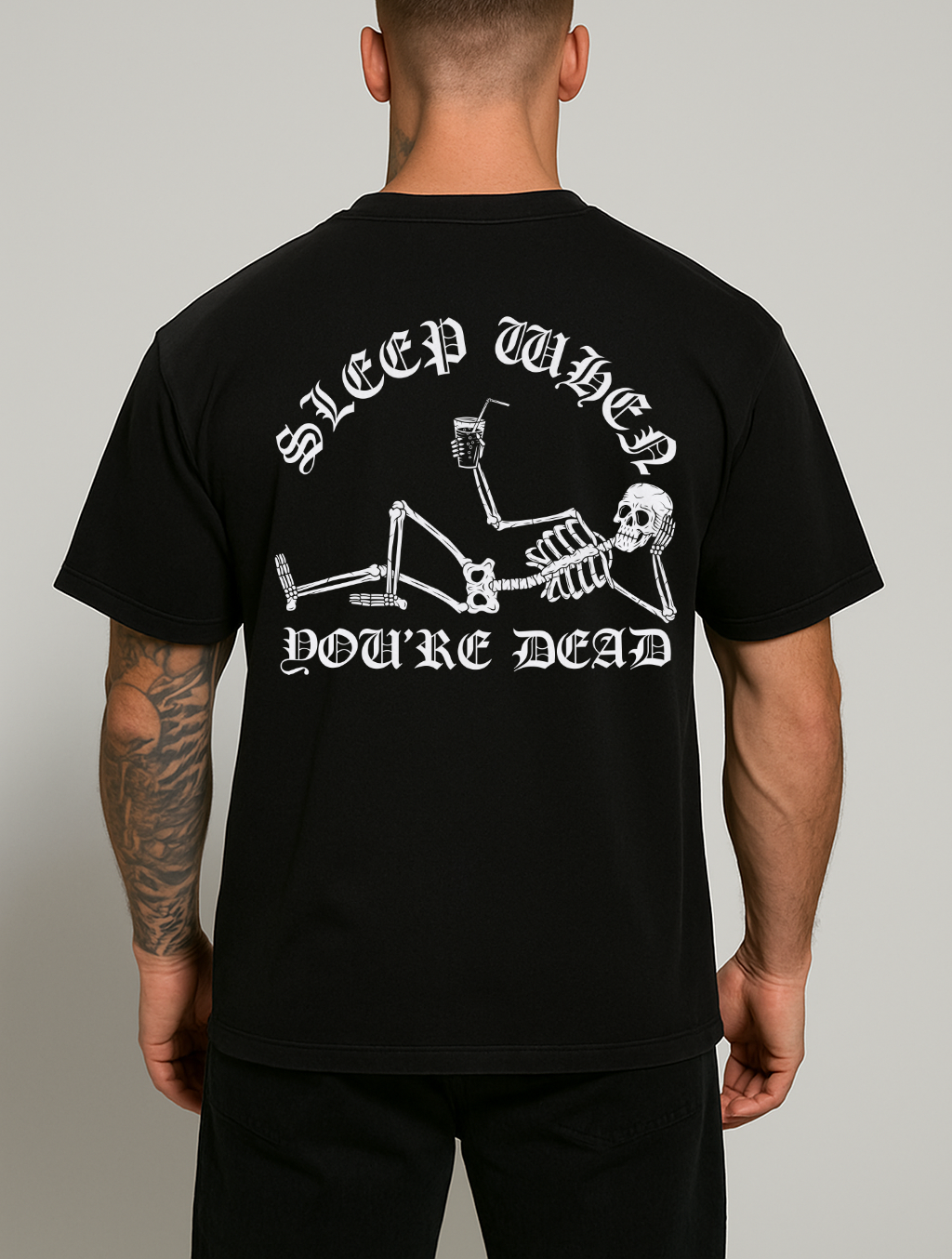 Sleep When You're Dead Oversized T-shirt