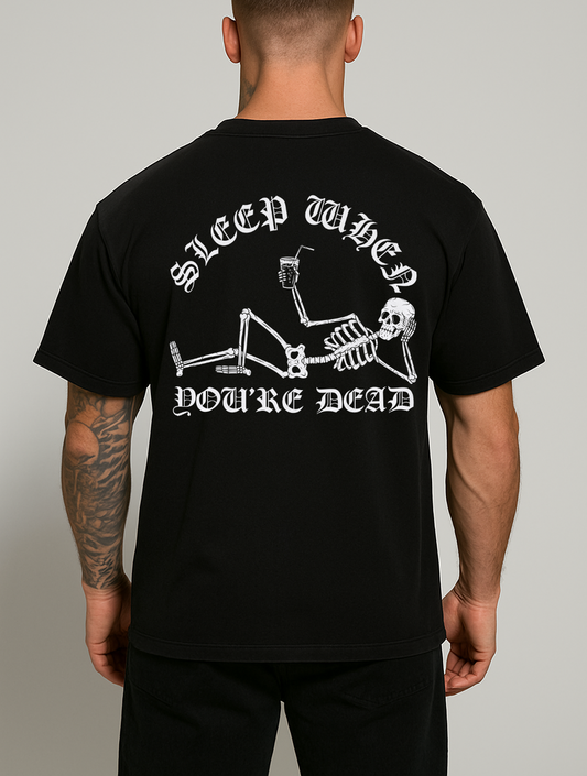 Sleep When You're Dead Oversized T-shirt
