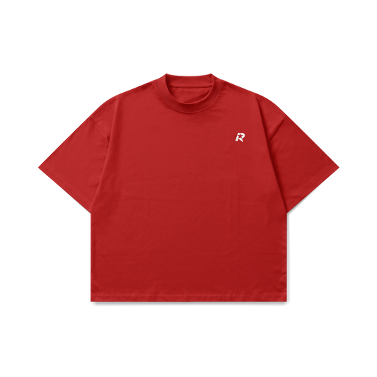 Red Oversized T-Shirt